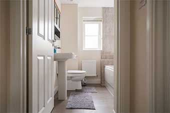 Bathroom of Hill Head Cottage