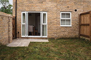 Lawn of Hill Head Cottage