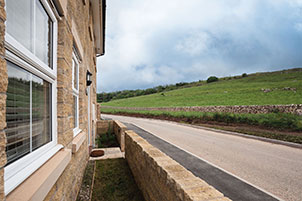 Outside views of Hill Head Cottage