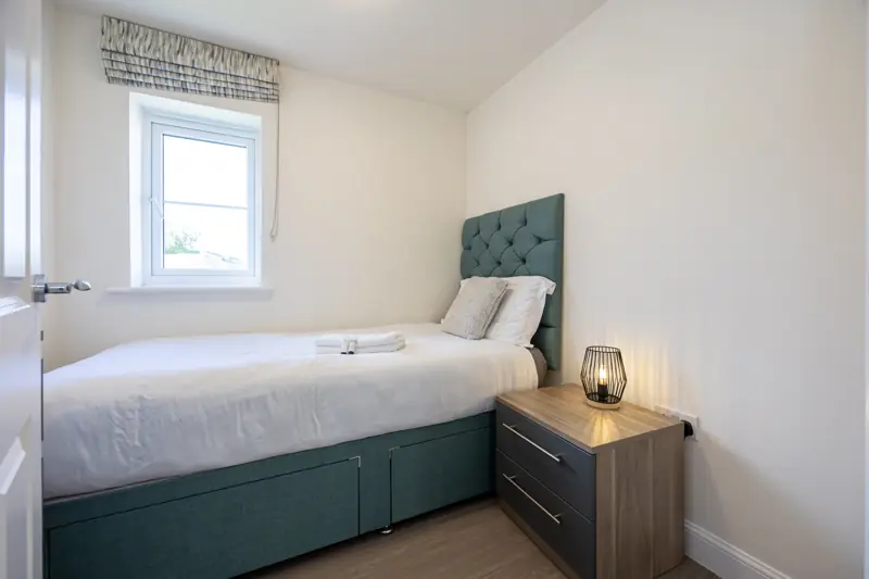 Bedroom 3 with a single bed